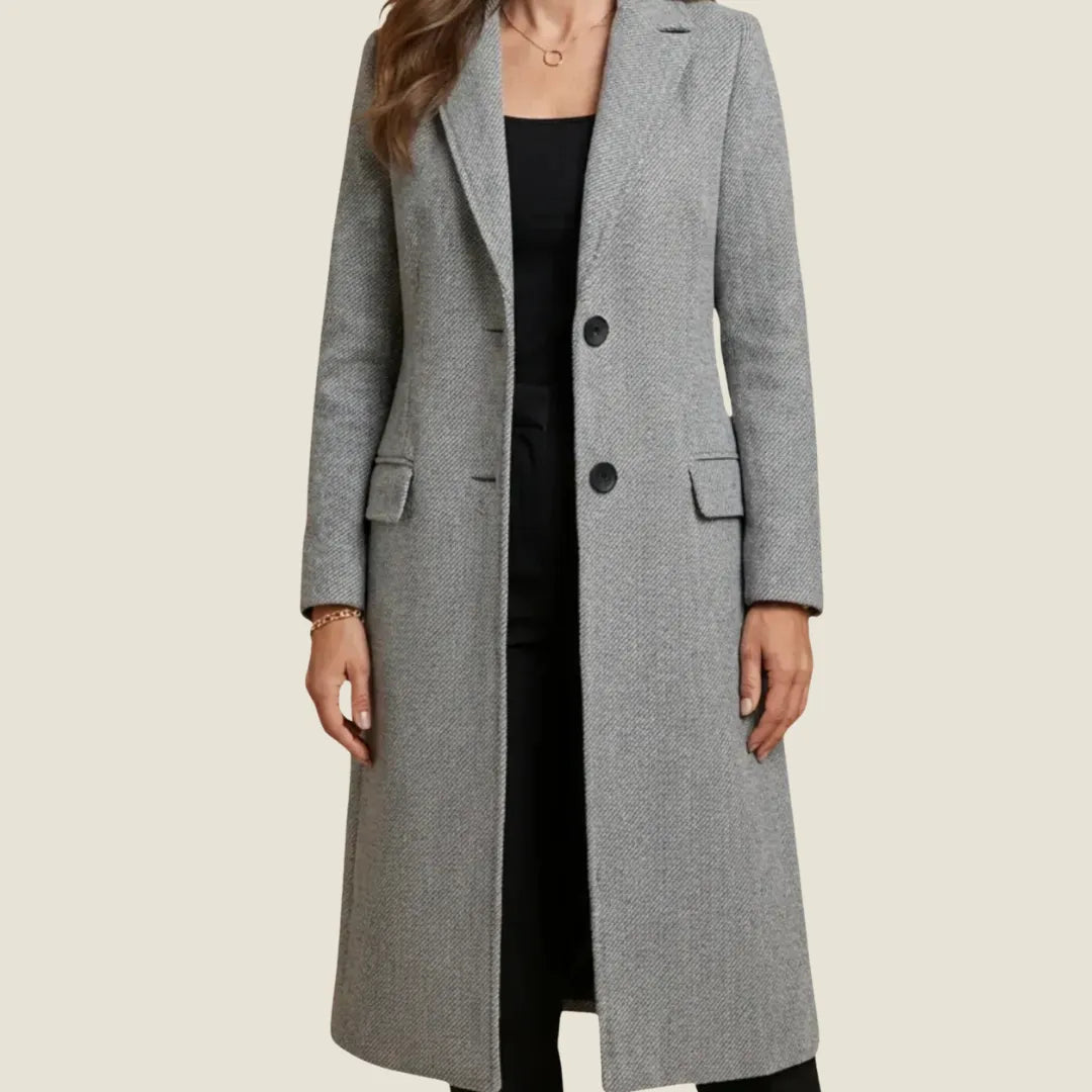 Auria – Elegant Long Coat