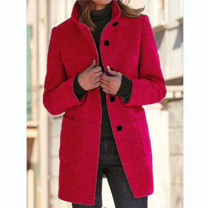 Zimfira - Long Sleeve Windbreaker Coat