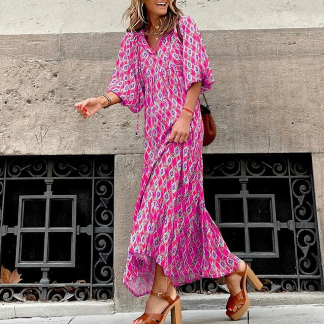 Sylvie - Long Bohemian Dress