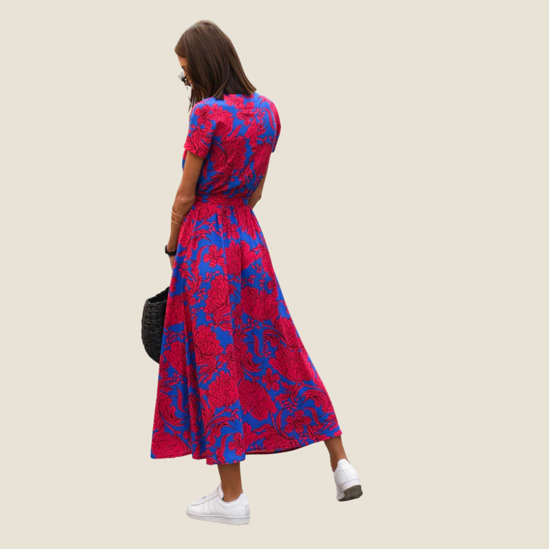 Georgina | Lightweight Summer Midi Dress