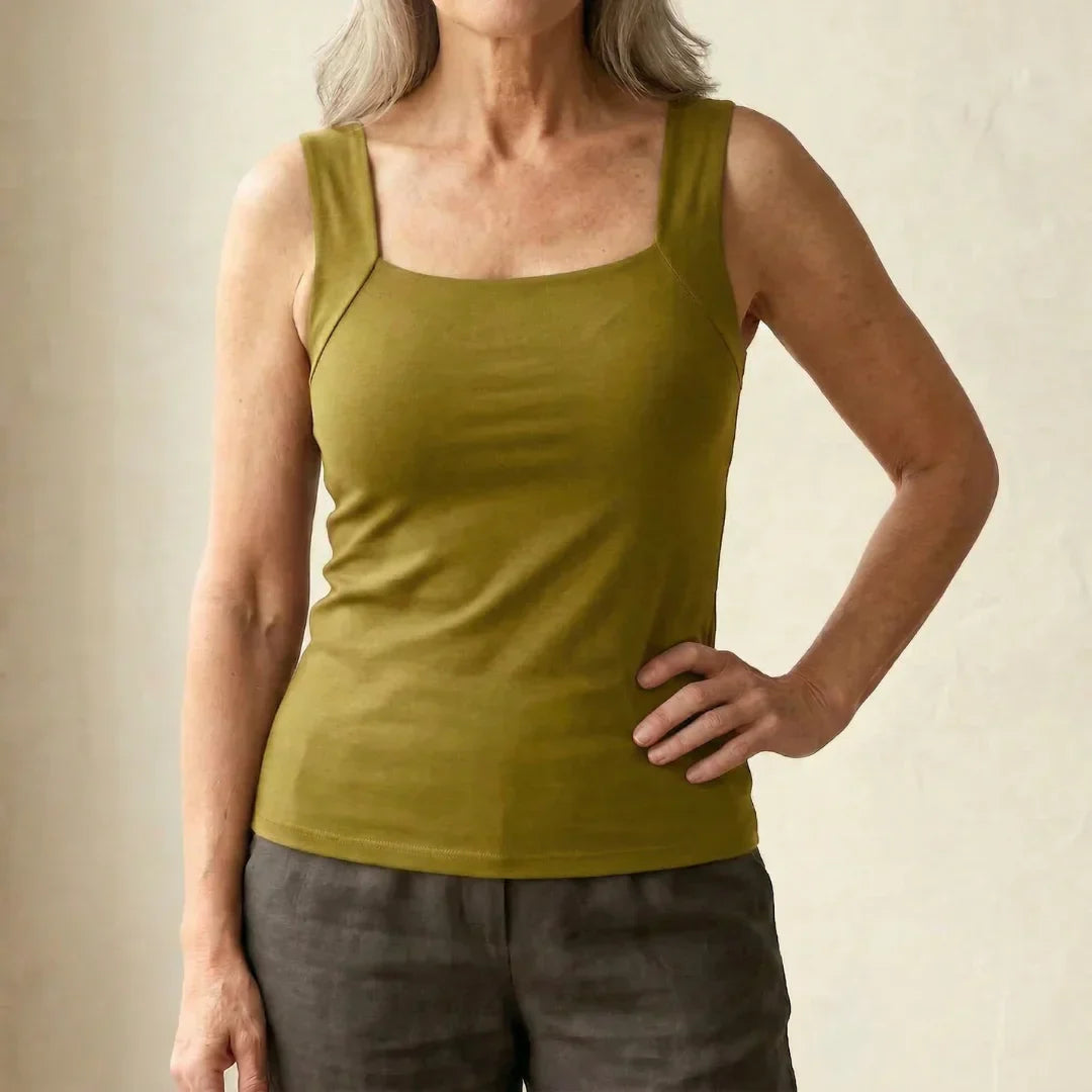 Roxanne | Built-In Comfort Bra Tank Top