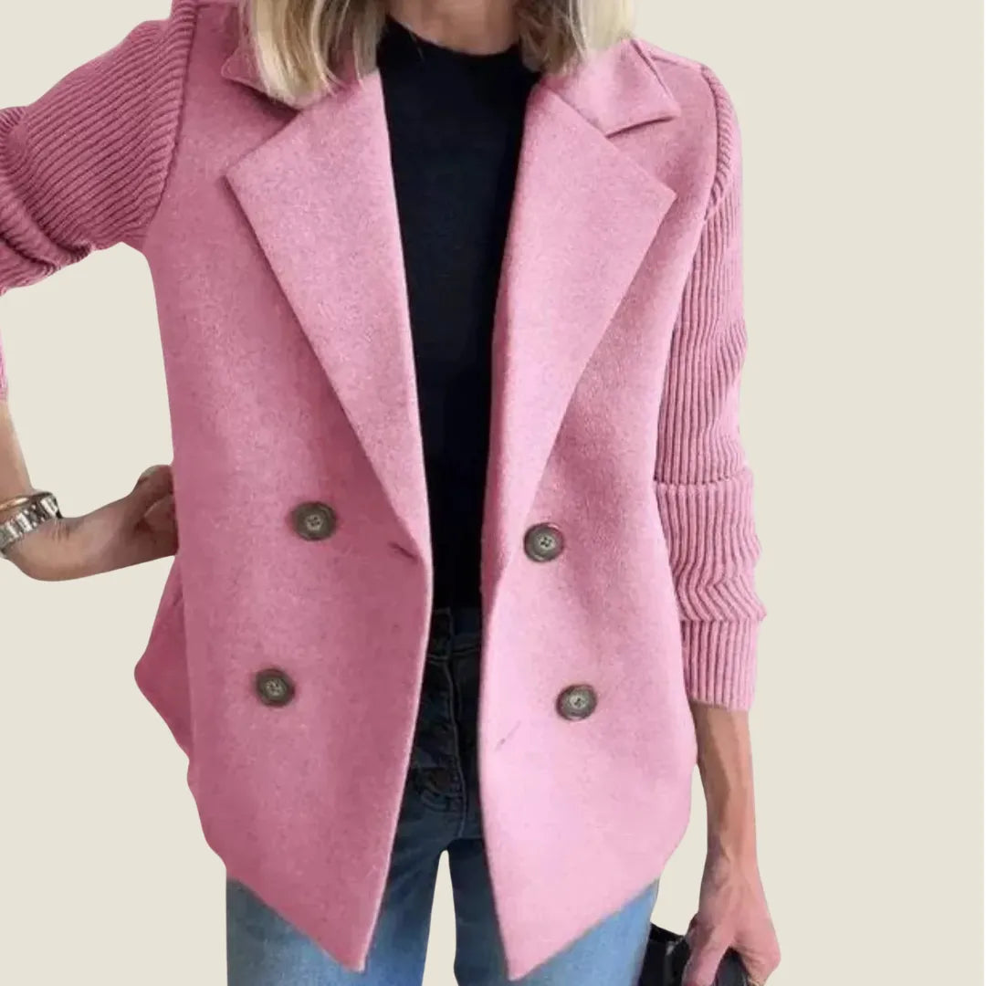 Ivy | Relaxed Fit Patchwork Coat