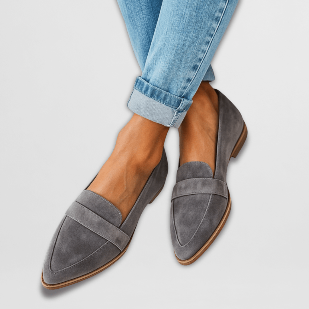 Helen | Orthopaedic loafers in soft suede