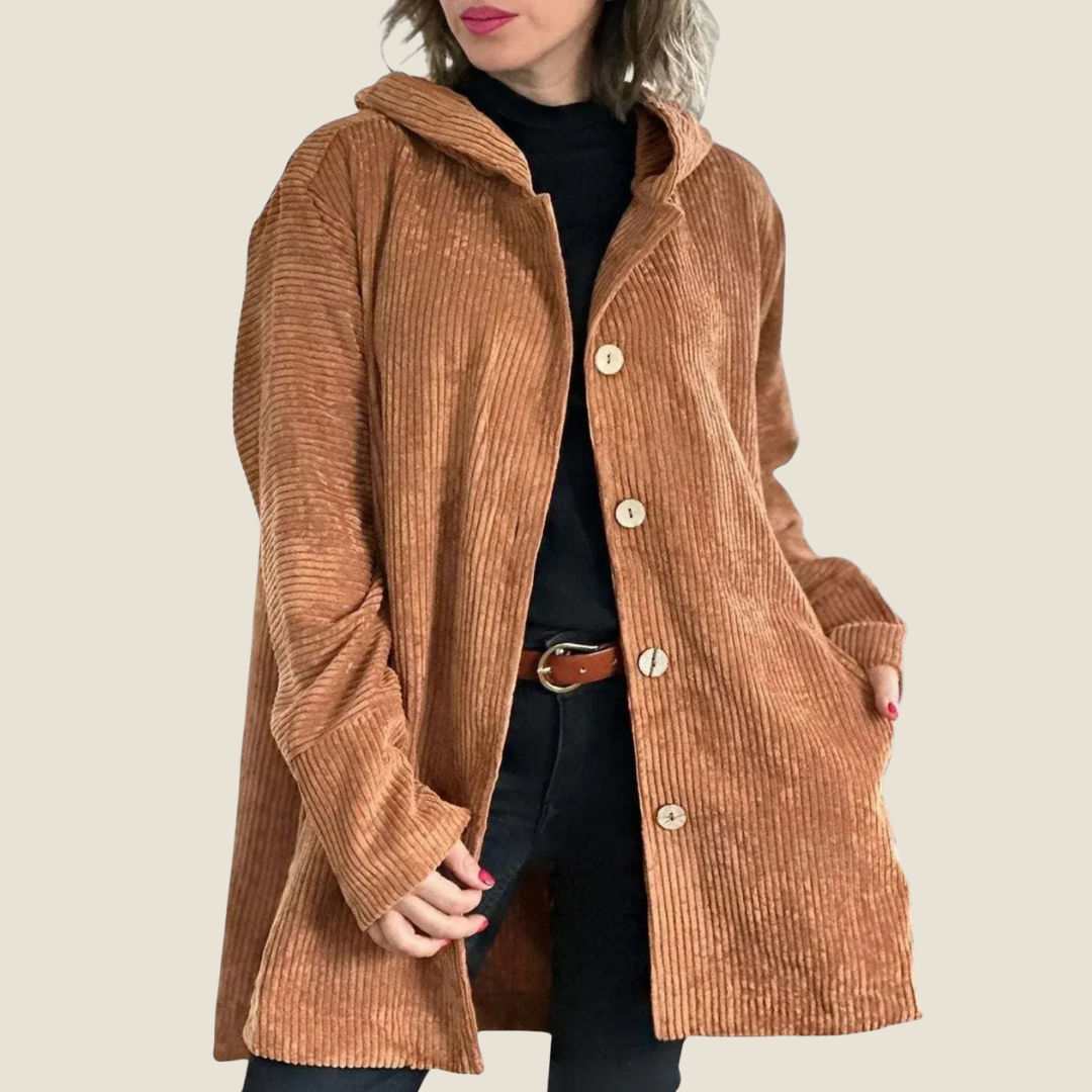 Indie | Corduroy Hooded Jacket