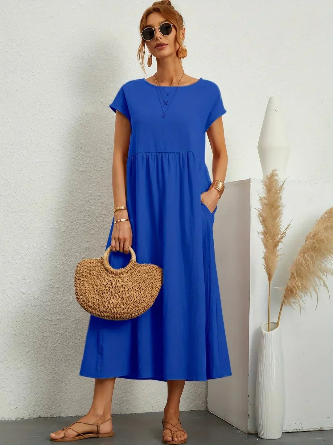 Gabrielle — Timeless Elegant Midi Dress