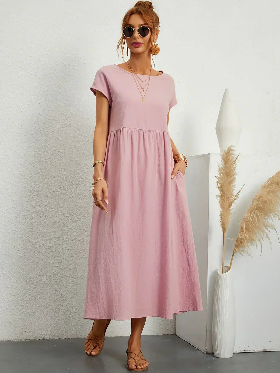 Gabrielle — Timeless Elegant Midi Dress