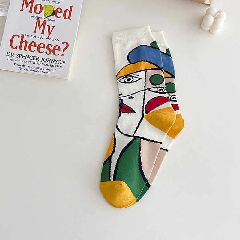 Yara | Casual Abstract Socks