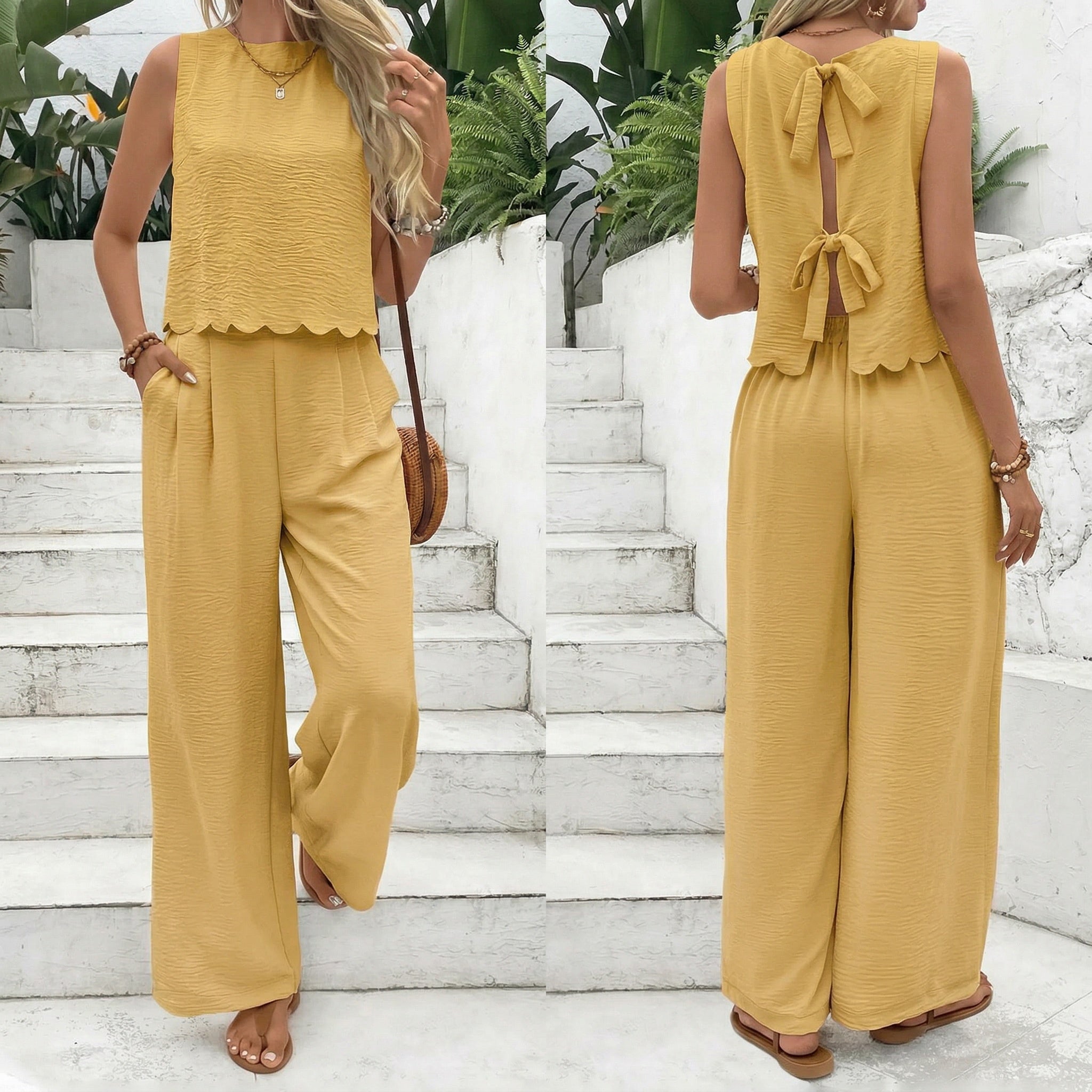 Kay | Elegant Wide-Leg Co-Ord Set
