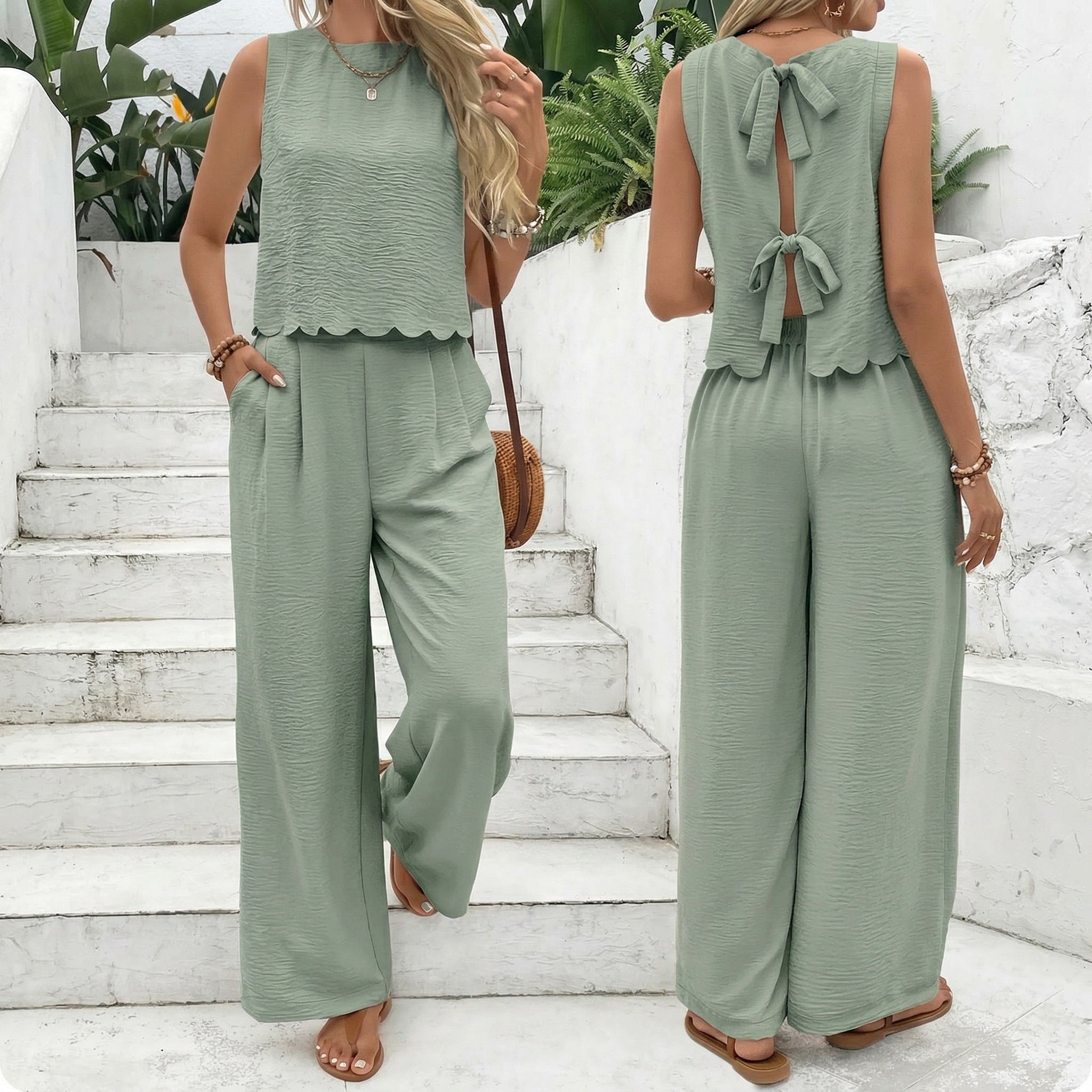 Kay | Elegant Wide-Leg Co-Ord Set