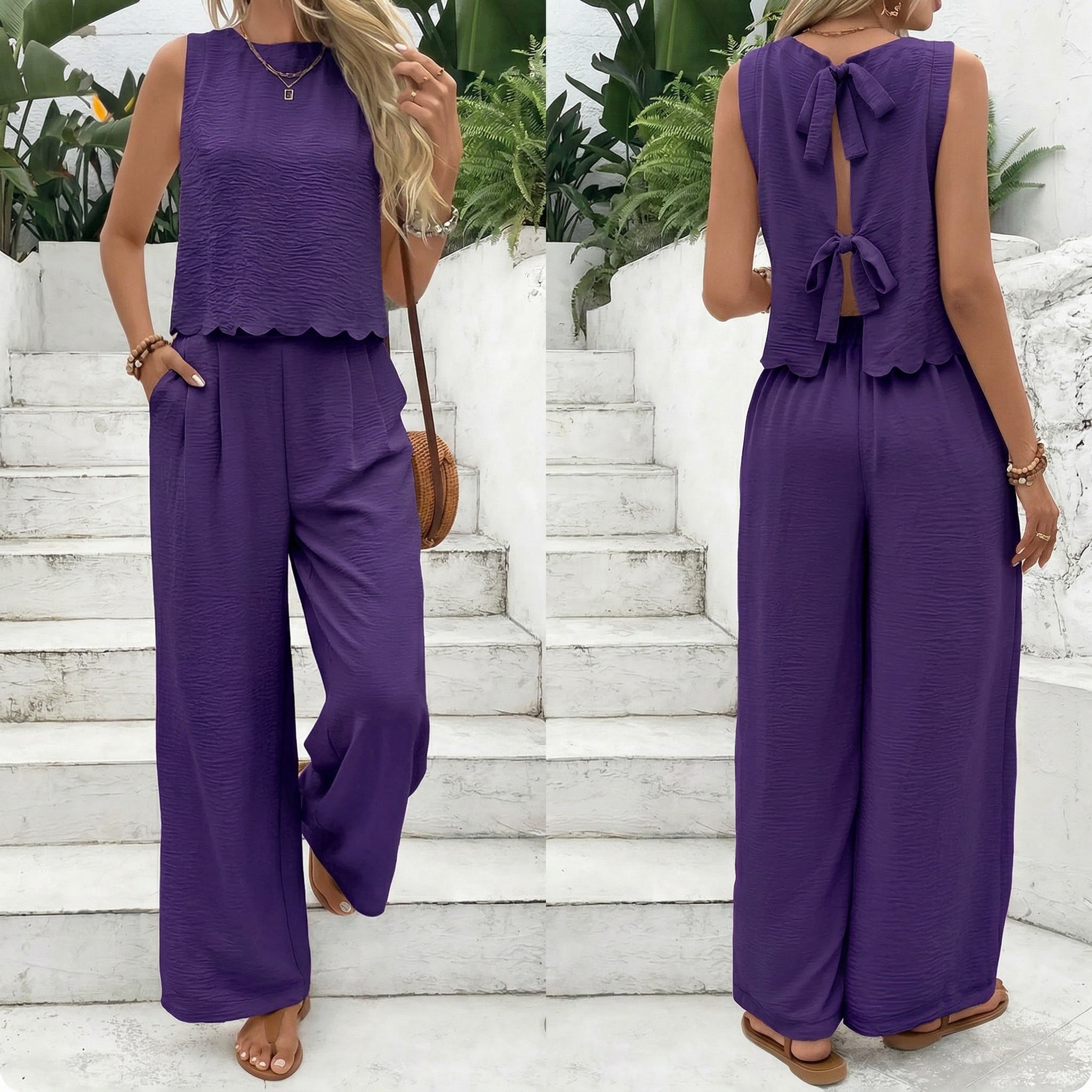 Kay | Elegant Wide-Leg Co-Ord Set