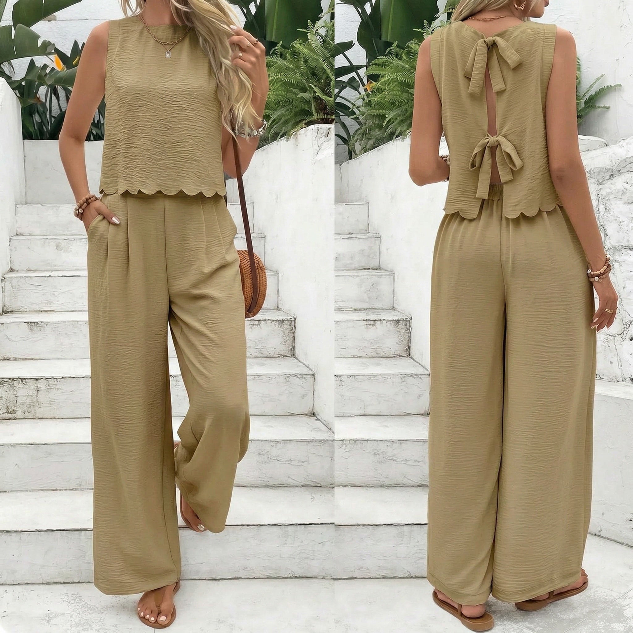 Kay | Elegant Wide-Leg Co-Ord Set