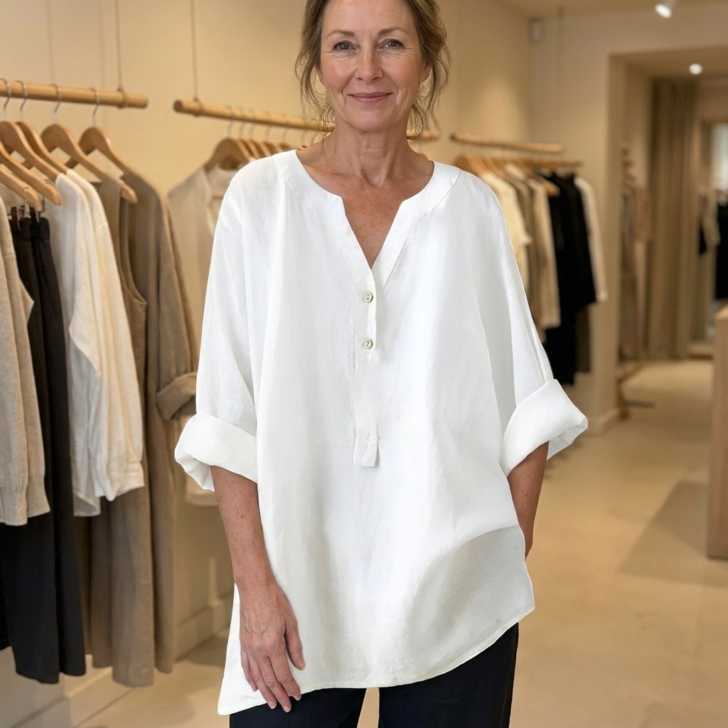 Freja – Lightweight, Comfortable Button-Up Shirt