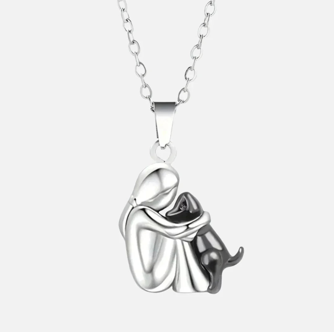 Lunaria | Dog Embrace Necklace