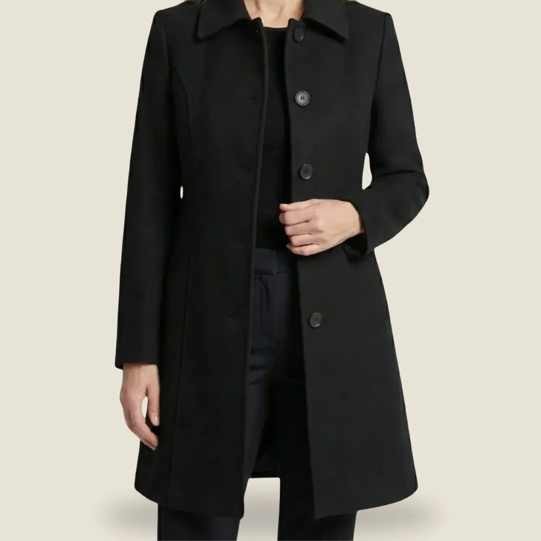 Josephine - Single Breasted Winter Trench Coat