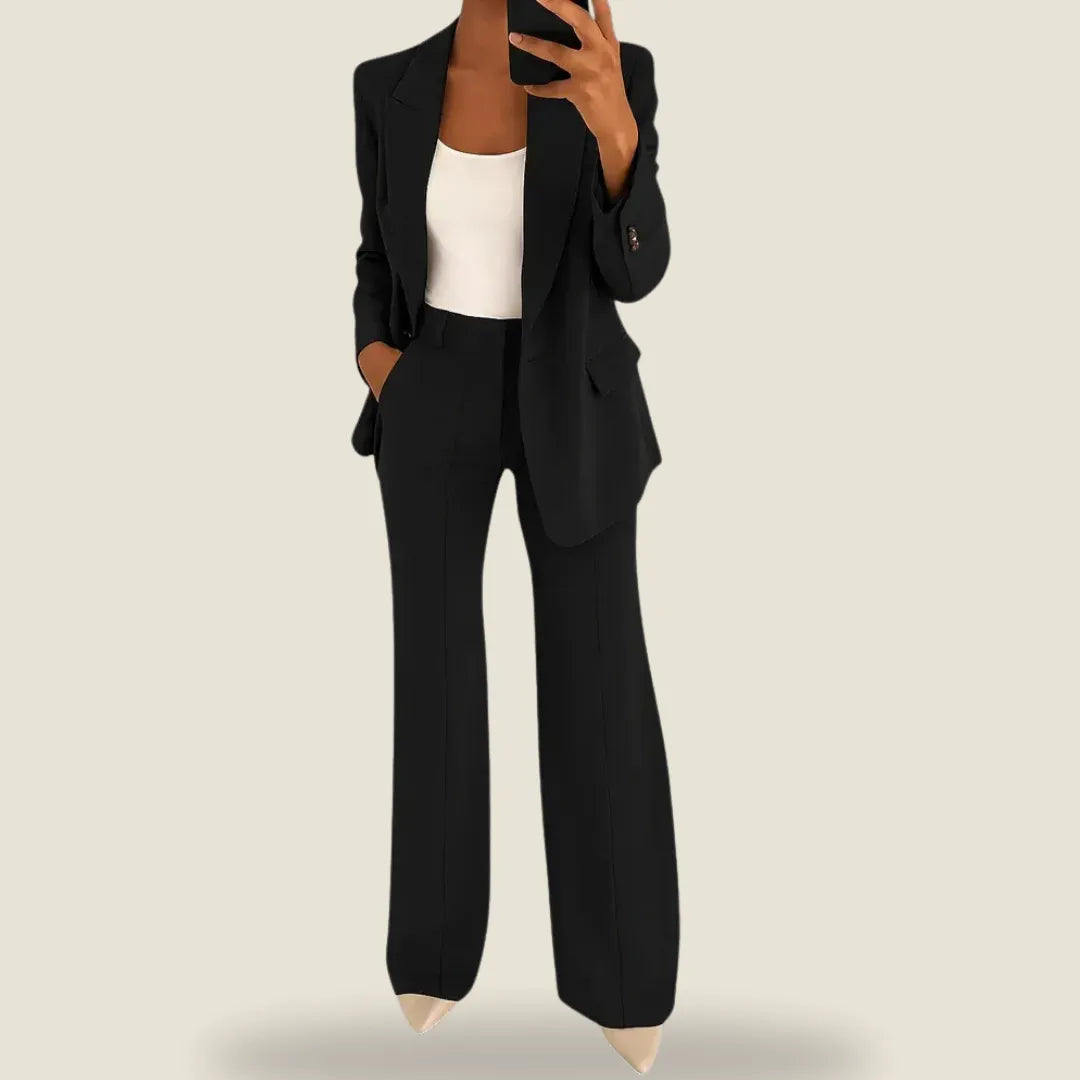 Palynette | Elegant Two-Piece Suit Set