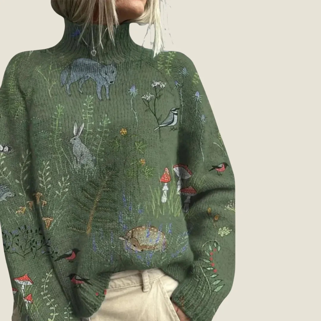 Eris | Warm & Elegant Turtleneck Sweater