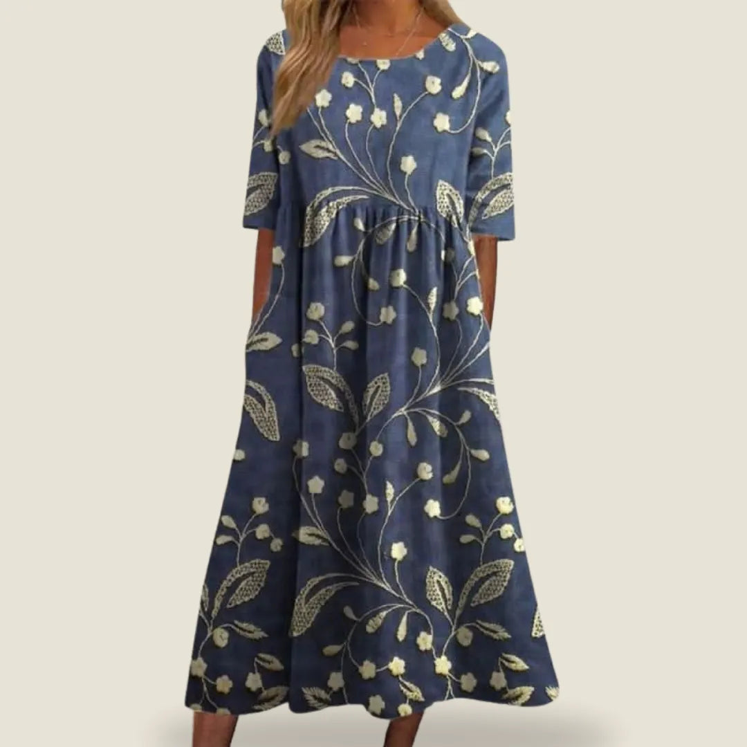 Clara | Relaxed Midi Dress
