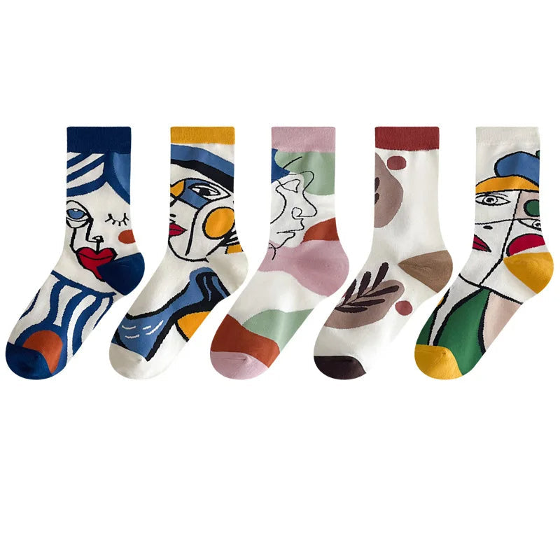 Yara | Casual Abstract Socks