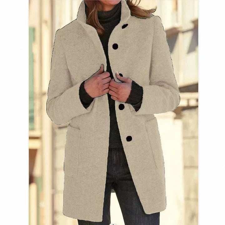 Zimfira - Long Sleeve Windbreaker Coat