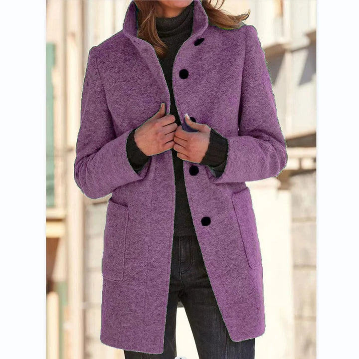 Zimfira - Long Sleeve Windbreaker Coat