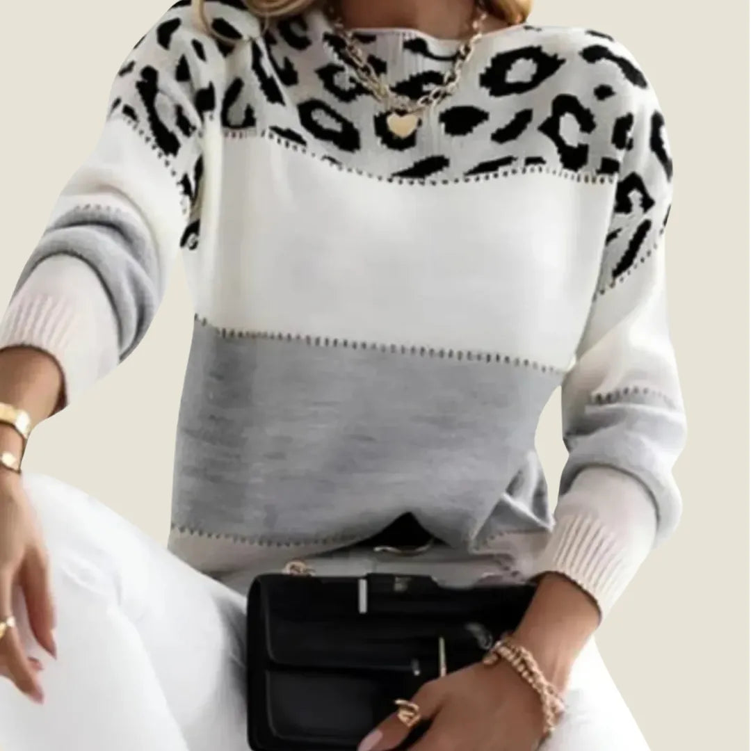 Charlene | Leopard Print Casual Sweater