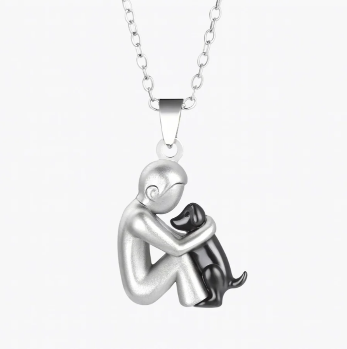 Lunaria | Dog Embrace Necklace
