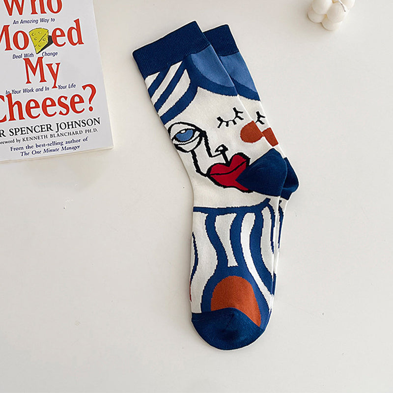 Yara | Casual Abstract Socks