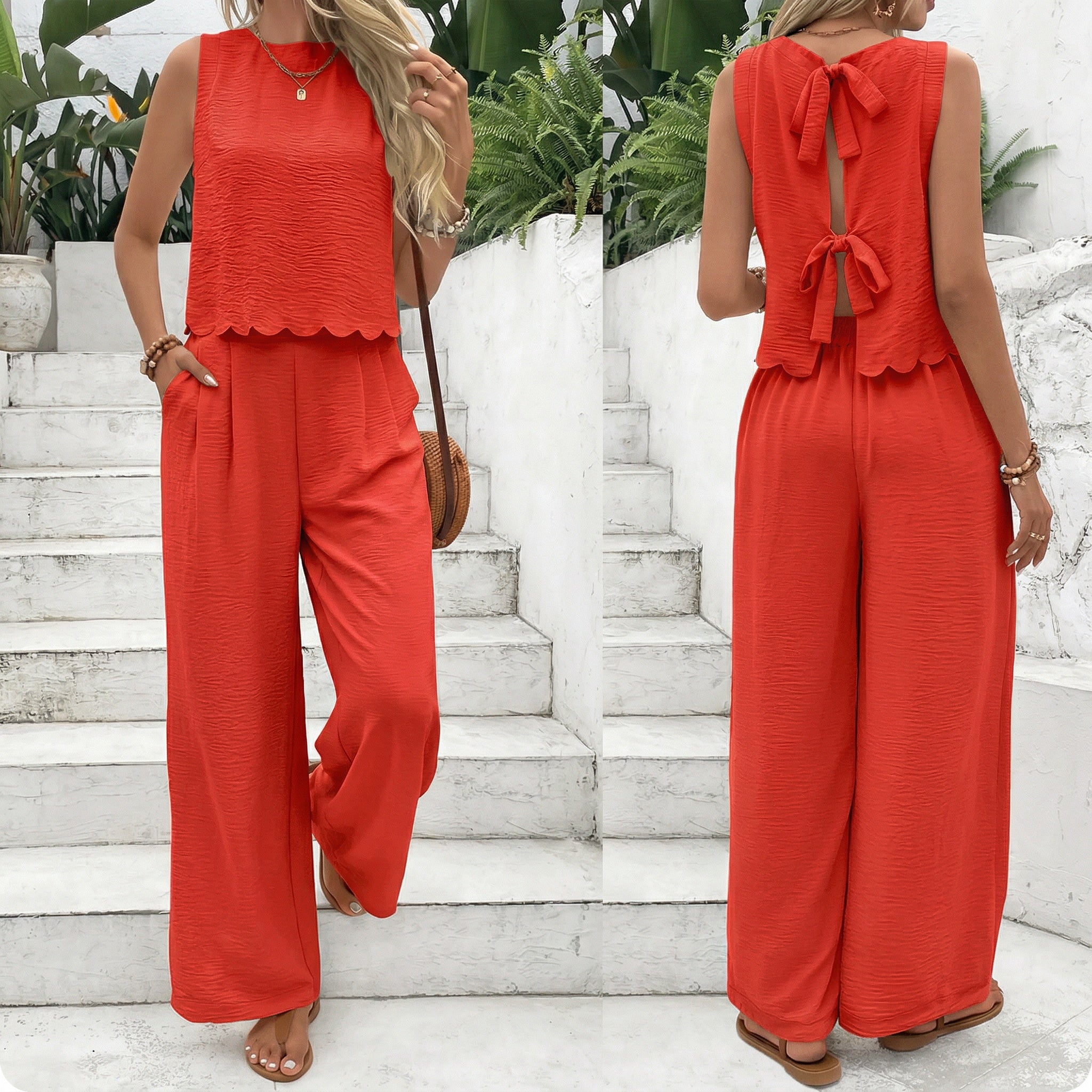 Kay | Elegant Wide-Leg Co-Ord Set