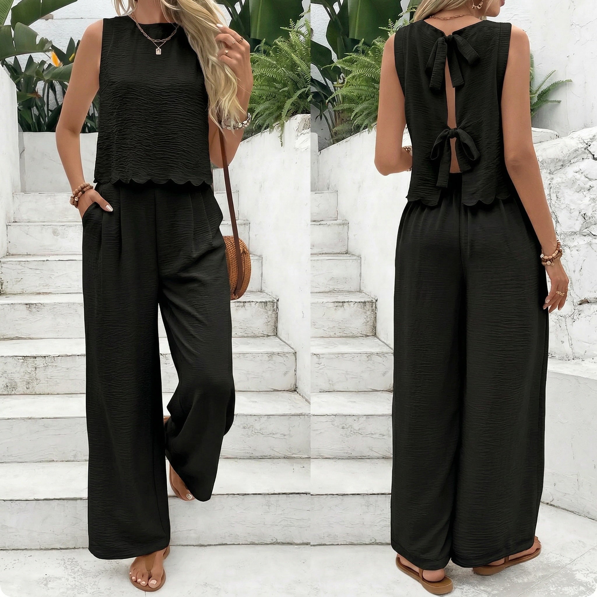 Kay | Elegant Wide-Leg Co-Ord Set