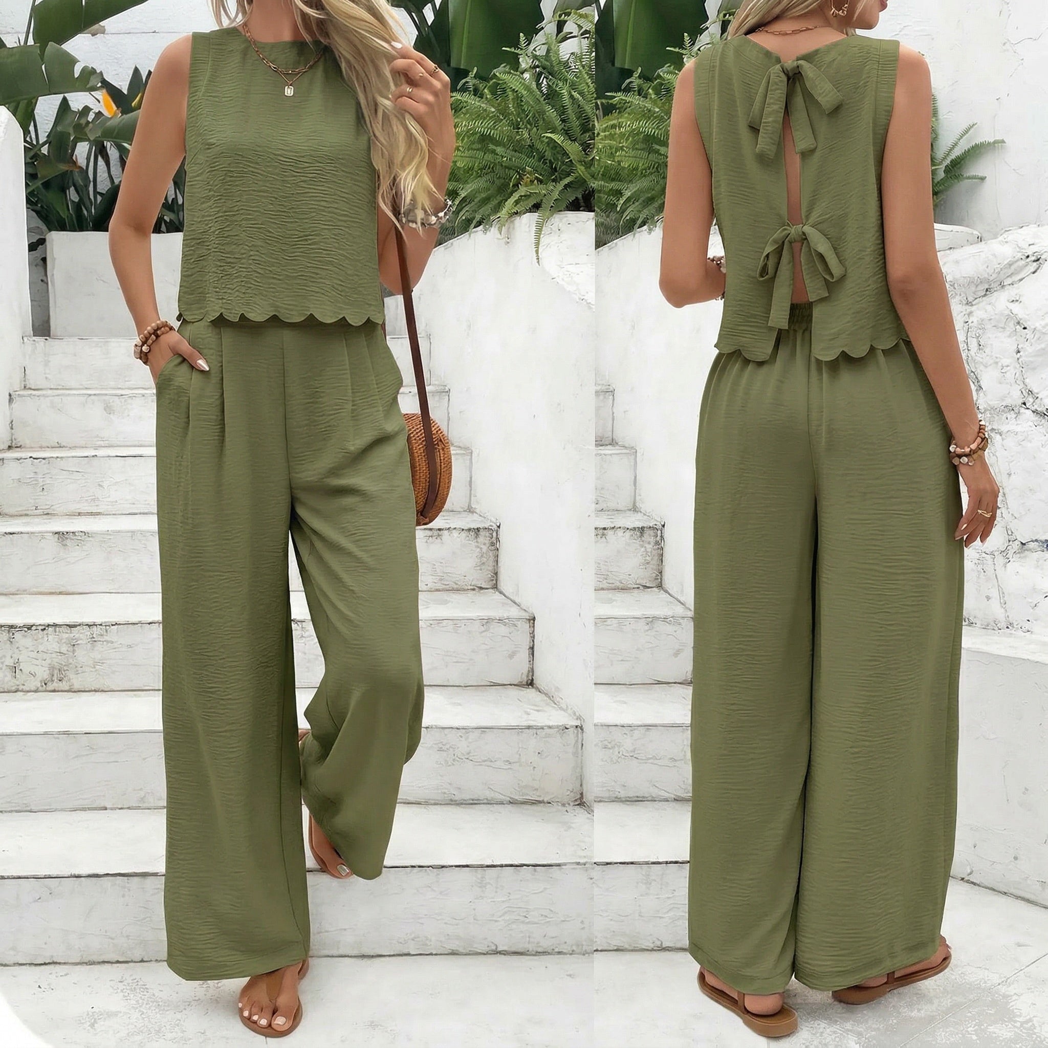 Kay | Elegant Wide-Leg Co-Ord Set