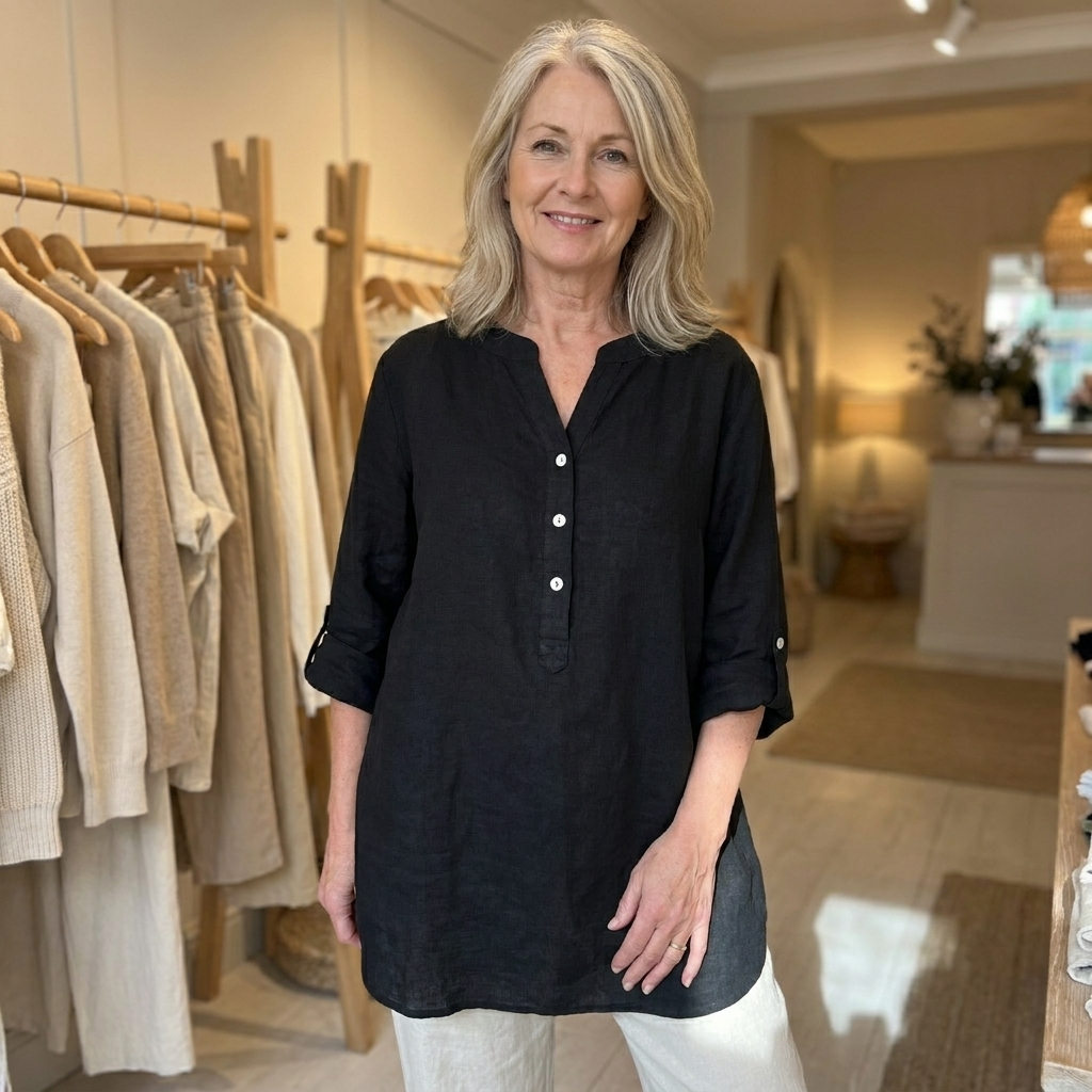 Freja – Lightweight, Comfortable Button-Up Shirt