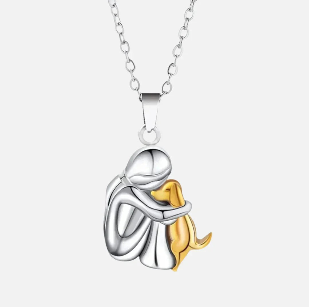 Lunaria | Dog Embrace Necklace